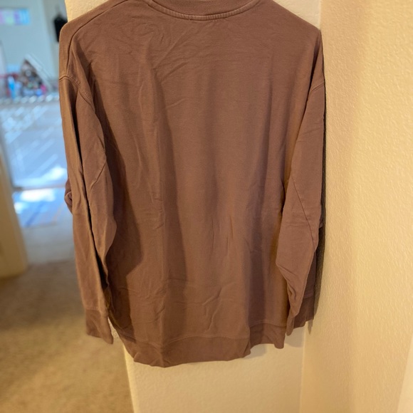 Women’s oversized, long sleeve T-shirt - Picture 2 of 2